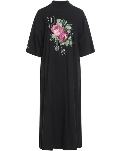 Palm Angels Midi Dress - Black