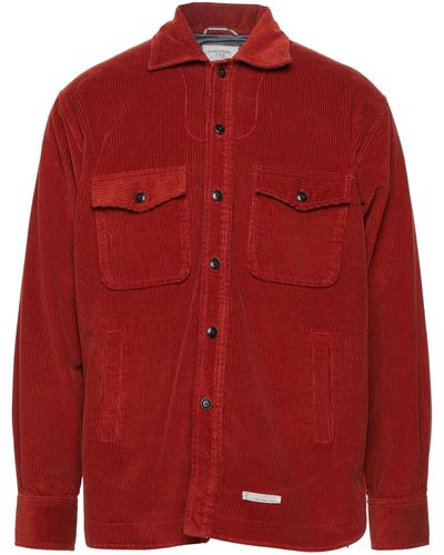 Tintoria Mattei 954 Camisa - Rojo