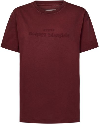 Maison Margiela T-shirts - Rot