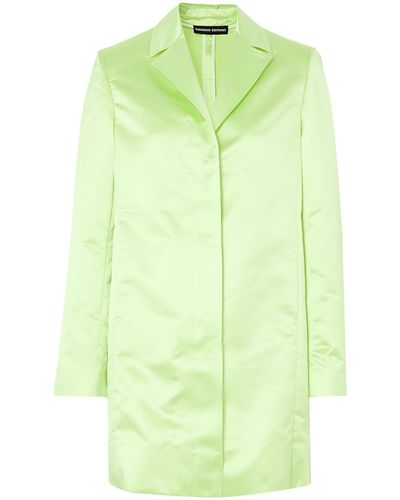 Kwaidan Editions Overcoat & Trench Coat - Green