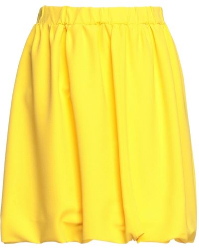 Carla G Mini Skirt - Yellow