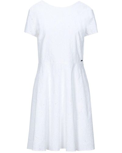 Armani Exchange Short Dress - White