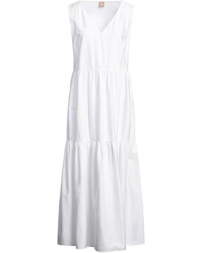 BOSS Maxi-Kleid - Weiß