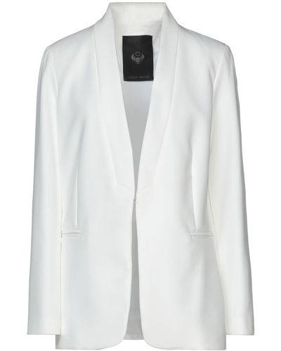 Frankie Morello Suit Jacket - White