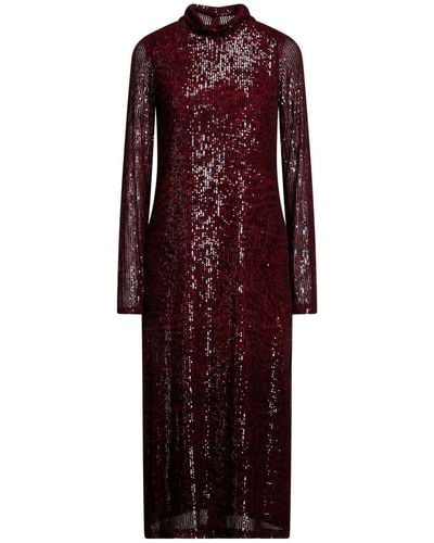In the mood for love Robe midi - Rouge