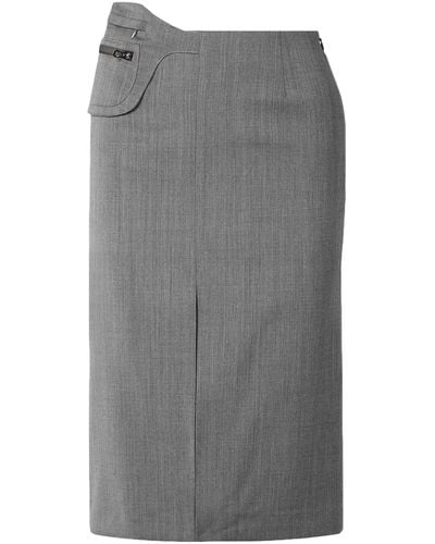 Commission Midi Skirt - Grey