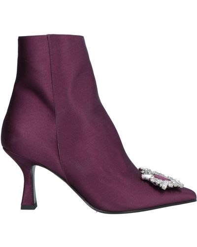 Aldo Castagna Ankle Boots - Purple