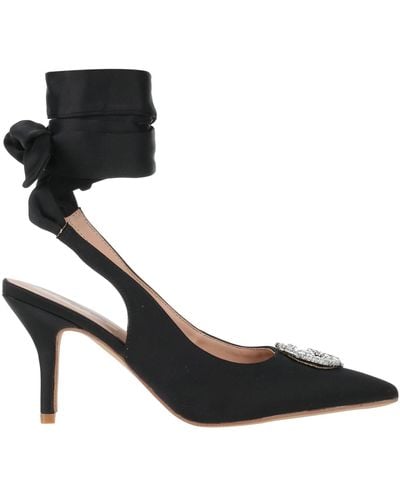 Gaelle Paris Court Shoes - Black
