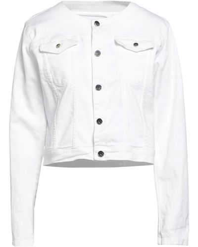 Kaos Denim Outerwear Cotton, Elastane - White
