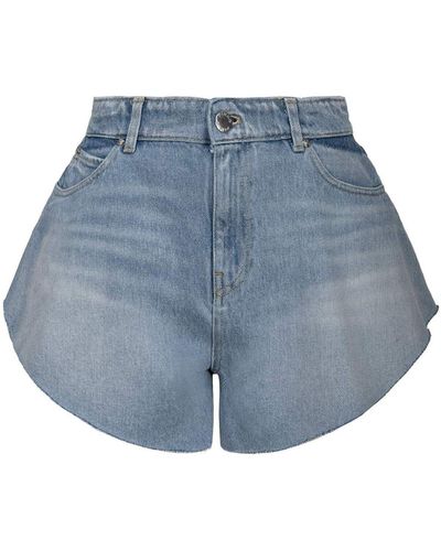 Pinko Shorts Jeans - Blu