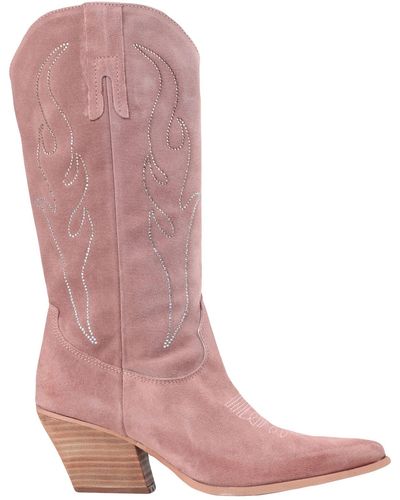 Ovye' By Cristina Lucchi Knee Boots - Pink