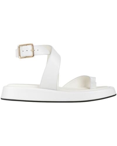 Erika Cavallini Semi Couture Thong Sandal - White