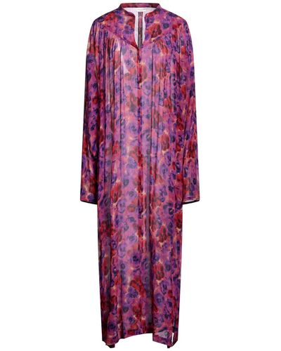 Dries Van Noten Maxi Dress - Purple