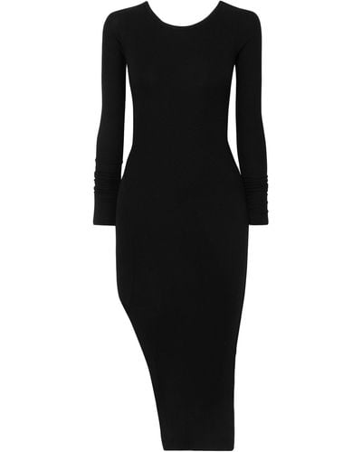 Alix Midi Dress - Black