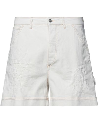 Nine:inthe:morning Denim Shorts - White
