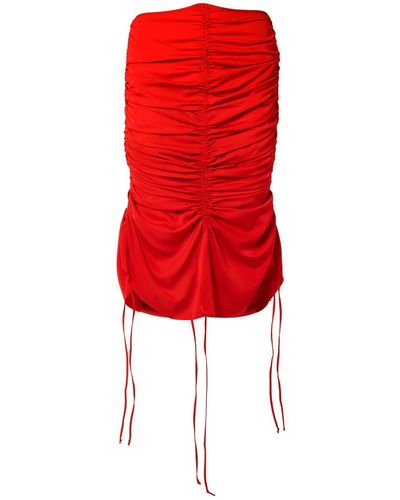 Marques'Almeida Midi Skirt - Red