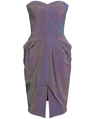 Maticevski Short Dress - Purple
