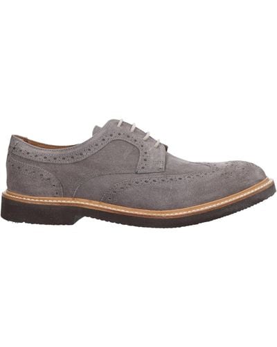 Eleventy Lace-up Shoes - Gray