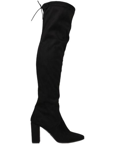 Ovye' By Cristina Lucchi Knee Boots - Black