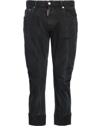 DSquared² Cropped Jeans - Schwarz