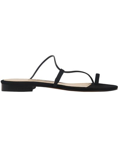 Emme Parsons Toe Strap Sandals - Black