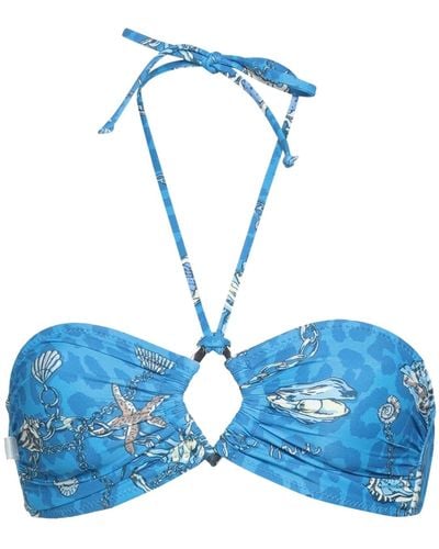 Ganni Bikini Top - Blue