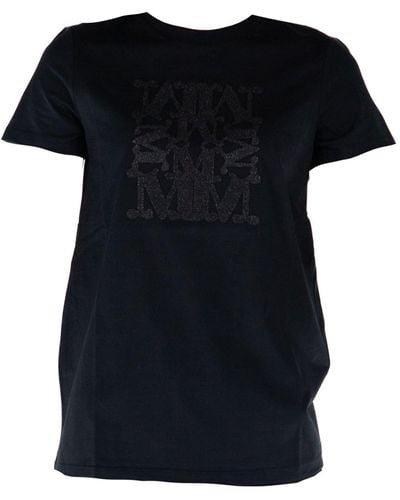 Max Mara Camiseta - Negro