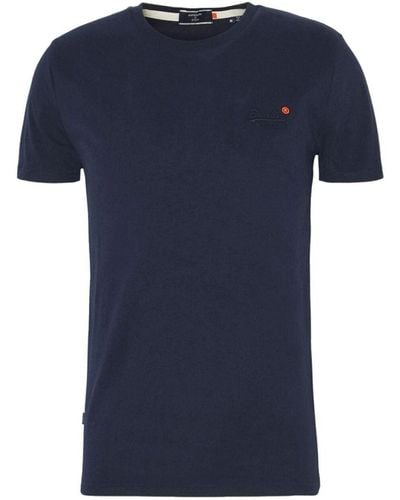 Superdry T-shirt - Blu