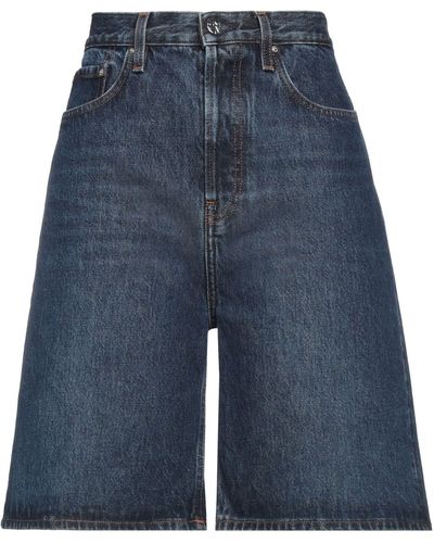 Totême Shorts Jeans - Blu
