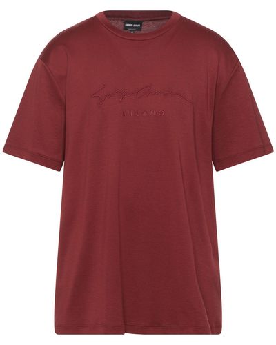 Giorgio Armani T-shirt - Rosso