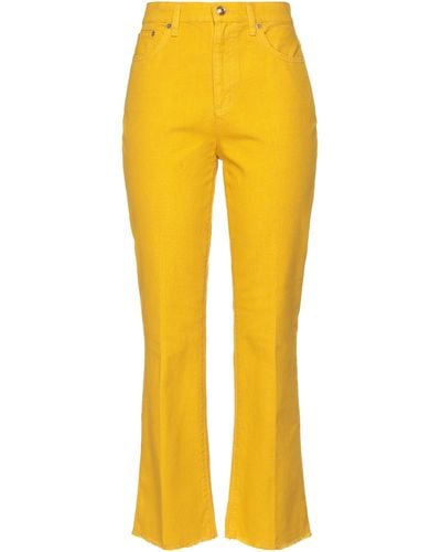 Tory Burch Trousers - Yellow