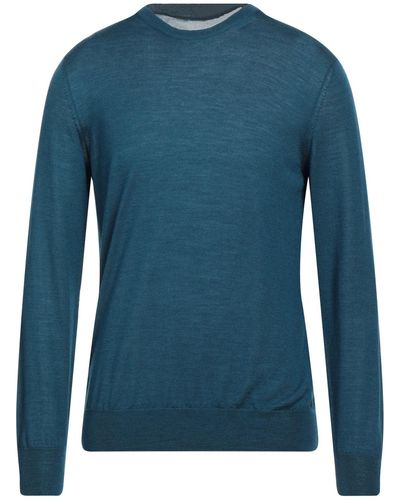 Pal Zileri Sweater Virgin Wool, Silk - Blue