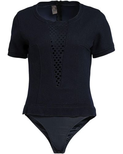 Jijil Midnight Bodysuit Wool, Polyamide, Textile Fibers - Black