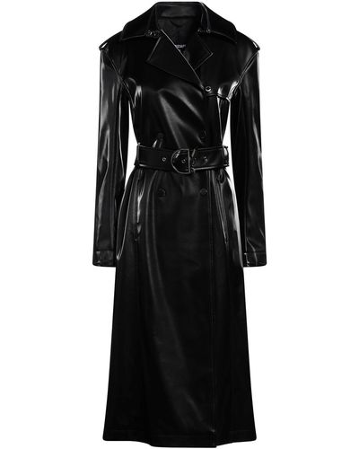 Patrizia Pepe Overcoat & Trench Coat - Black