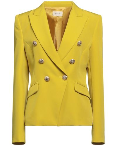 Yellow ViCOLO Jackets for Women | Lyst