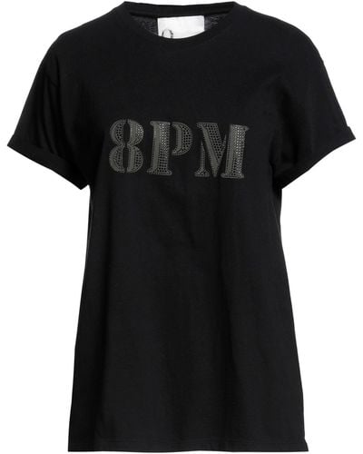 8pm Camiseta - Negro