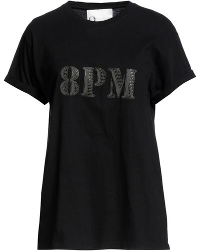 8pm T-shirt - Black