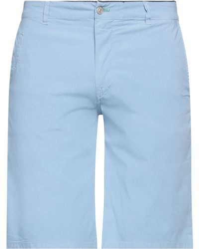 Grey Daniele Alessandrini Shorts & Bermuda Shorts - Blue