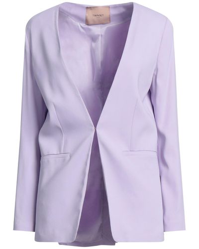 Twin Set Suit Jacket - Purple
