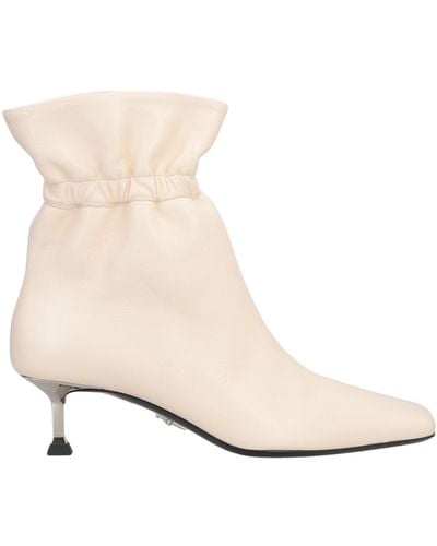 Cesare Paciotti Ankle Boots - Natural
