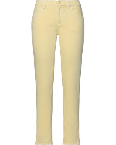 Jacob Coh?n Light Jeans Cotton, Elastane - Yellow