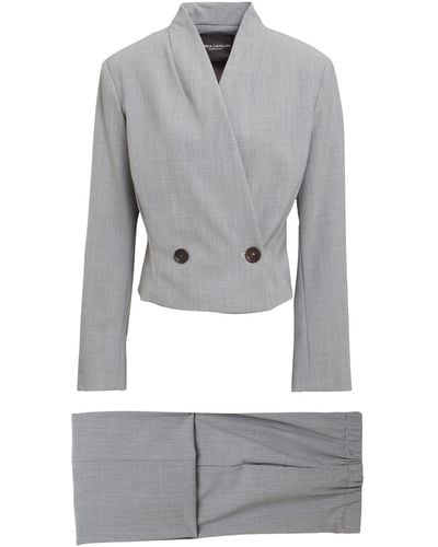 Erika Cavallini Semi Couture Suit - Gray