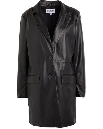 Steve Madden Overcoat & Trench Coat - Black