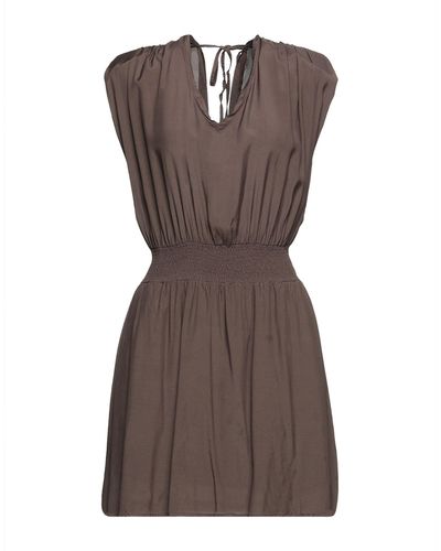 Souvenir Clubbing Short Dress - Brown