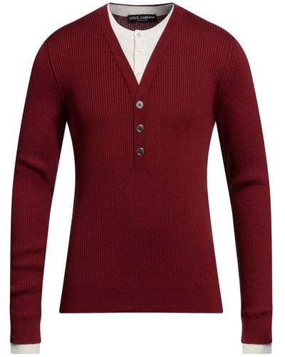 Dolce & Gabbana Pullover - Rot