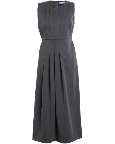 WEILI ZHENG Vestido midi - Gris