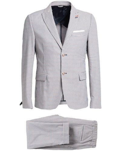 Gray Grey Daniele Alessandrini Suits for Men | Lyst
