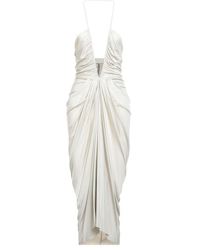 Rick Owens Midi Dress - White