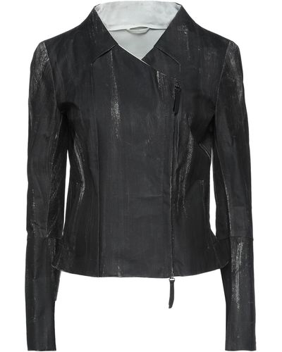Premiata Jacket Soft Leather - Black