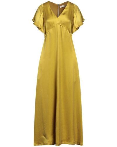 Tela Vestido largo - Amarillo